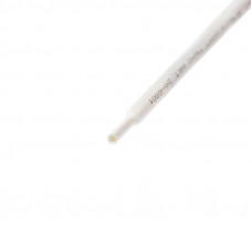 Трубка термоусаживаемая ТУТ нг 6,0/3,0мм, белая, упаковка 50 шт. по 1м REXANT