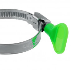 Хомут червячный 32-50-0,7 мм, с ключом W (упак. 50 шт)  REXANT