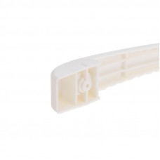 Держатель кабеля для прямого монтажа односторонний белый, 140мм (20шт/уп) REXANT