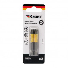 Бита для шуруповерта Torx T40х50 мм (2 шт./уп.) Kranz