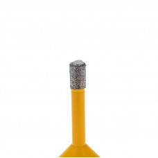 Коронка алмазная профессиональная по керамограниту и железобетону М14, вакуумное спекание, 6мм, для УШМ KRANZ