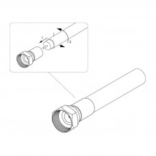 F-разъем для SAT, (с резиновым уплотнителем) REXANT