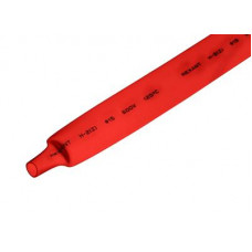 Трубка термоусаживаемая ТУТ нг 15,0/7,5мм, красная, упаковка 50 шт. по 1м REXANT