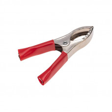 Зажим крокодил, длина 75мм, ток 30A, 2 шт., пакет БОПП REXANT