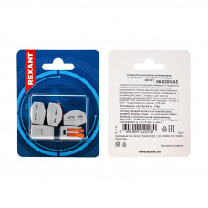 Универсальная клемма СМК 222-412, 2-проводная серая 0,08-2,5/4 мм² (блистер 5 шт./уп.) REXANT