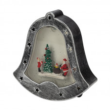 Декоративный светильник Колокольчик с эффектом снегопада NEON-NIGHT