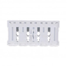 Клемма пружинная соединительная КСП 5-полюсная с монтажными ножками (50 шт./уп.) REXANT