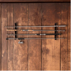 Держатель для удочек настенно-потолочный, черный REXANT