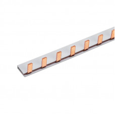 Шина соединительная типа PIN 12 штырей 1Р 63А 22см REXANT