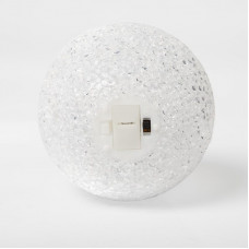 Фигура светодиодная Снежок, RGB, 10 см