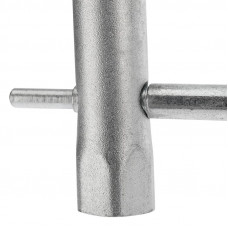 Набор ключей-трубок торцевых 8х17мм, вороток, оцинкованные, 6 шт REXANT