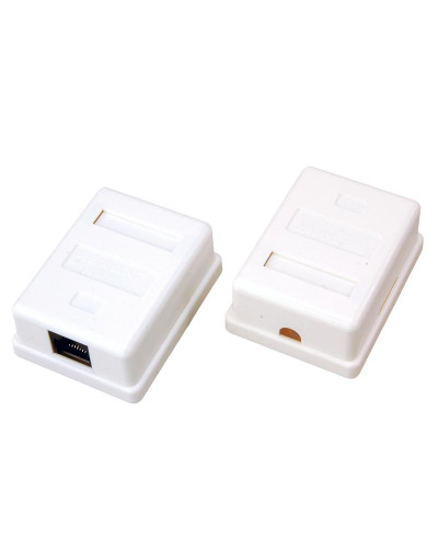 Розетка сетевая LAN, на стену, 1 гнездо 8Р8С (RJ-45), CAT 5e REXANT