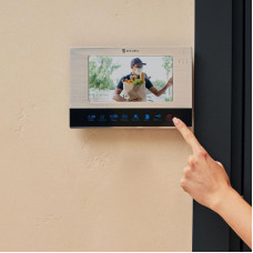 Цветной монитор видеодомофона 7' формата AHD, с сенсорным управлением, с детектором движения, функцией фото- и видеозаписи (модель AC-337)