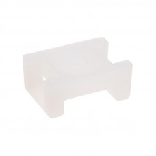 Площадка для крепления стяжки 22x16х4 мм, белая (10 шт/уп) REXANT