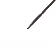 Трубка термоусаживаемая ТУТ нг 2,5/1,25мм, черная, упаковка 50 шт. по 1м REXANT