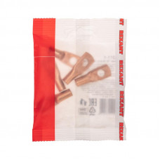 Наконечник медный ТМ 16–8–6 (16мм² - Ø 8мм) (в упак. 5 шт.) REXANT