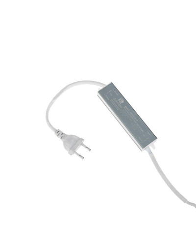 Акриловая светодиодная фигура Снежинка 60 см, белая LED-ICE