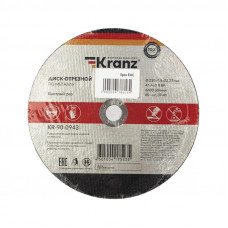 Диск отрезной по металлу 230х1,8х22,23мм KRANZ