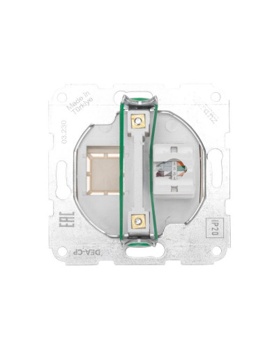 DEA Розетка Компьютер RJ45 с/у мех. Беж KRANZ