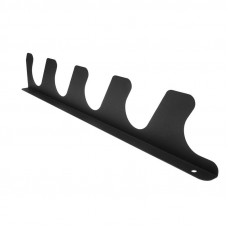 Держатель для хранения садового инвентаря настенный, черный REXANT