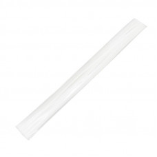 Трубка термоусаживаемая ТУТ нг 9,0/4,5мм, белая, упаковка 50 шт. по 1м REXANT
