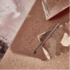 Сверло по стеклу и керамике 5 мм, 2 грани, цилиндр. хвостовик Kranz