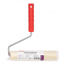 Валик велюр, ворс 5 мм, ширина ролика 240 мм, Ø 42 мм, бюгель 8 мм серия «Мастер» REXANT