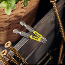 Бита для шуруповерта PZ1х50 мм (2 шт./уп.) Kranz