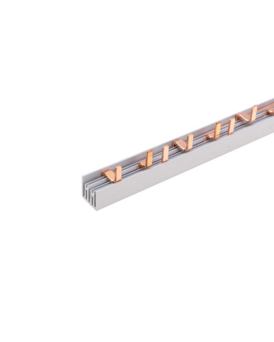 Шина соединительная типа PIN (12 штырей) 3Р 100 А (22см) REXANT