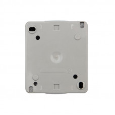 Розетка одноместная INDUSTRIAL IP54 с/з, о/у серая KRANZ