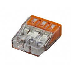 2273-203 Экспресс-клемма 3-проводная до 2,5 мм², (100 шт./уп.) WAGO