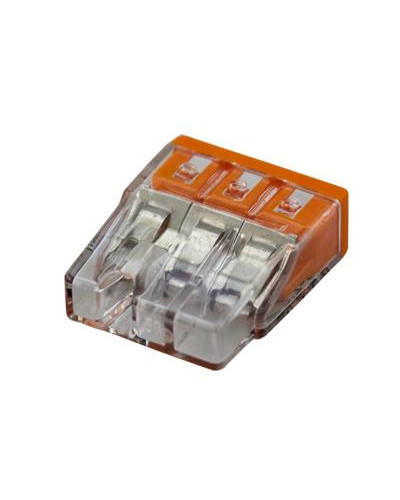 2273-203 Экспресс-клемма 3-проводная до 2,5 мм², (100 шт./уп.) WAGO