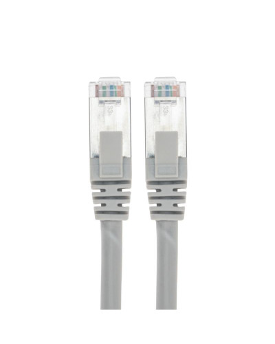 Патч-корд F/UTP, CAT 6, RJ45-RJ45, 26AWG, LSZH, серый, 5м REXANT