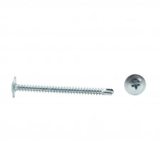 Саморез с прессшайбой ПШС сверло 4,2х50мм, короб (200 шт/уп) KRANZ