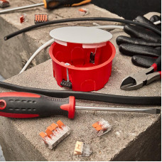 Коробка распаячная СУ для полых стен D 80х40 мм REXANT