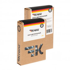 Болт шестигранный DIN 933, 8,0х40мм, короб (20 шт/уп) KRANZ