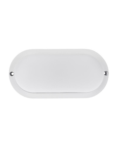 Светильник ЖКХ LED пылевлагозащищенный овал IP65 12Вт 1000Лм 6500K с микроволновым датчиком движения REXANT