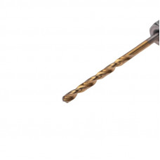 Сверло по металлу, 2мм, Р6М5, ТИТАН, шестигранный хвостовик (1 шт. в упаковке) DIN 338 KRANZ