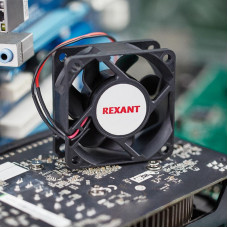 Вентилятор RX 6025MS, DC 12В REXANT