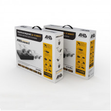 Комплект видеонаблюдения PROconnect, 4 наружные FullHD камеры, с HDD 1Tб