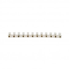 Клеммная колодка винтовая KВ-16 (6-16 мм²), ток 30 A полиэтилен белый (ЗВИ) СМАРТКИП