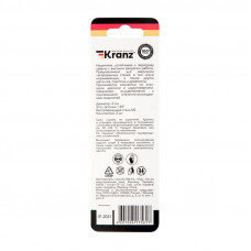 Сверло по металлу 2х49х24мм «Стандарт+» (P6M5 M-2) DIN 338, 2 шт. в блистере KRANZ