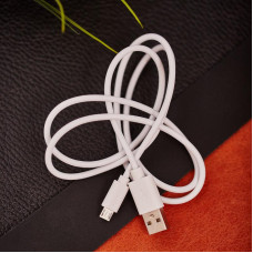 Кабель USB-A – micro USB, 1А, 1м, белый, длинный штекер REXANT