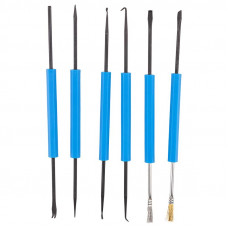 Набор монтажного инструмента для пайки REXANT, 6 предметов
