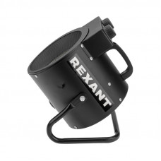 Пушка тепловая электрическая, круглая, регулировка угла наклона, ТЭН, 2кВт REXANT