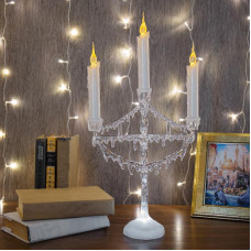 Фигура на подставке Подсвечник со свечками 50 см