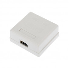 Розетка компьютерная внешняя, 2-порта FTP RJ-45 (8P8C), CAT 6 REXANT