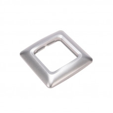 DEA Рамка 1-я горизонтальная Серебряный металлик KRANZ