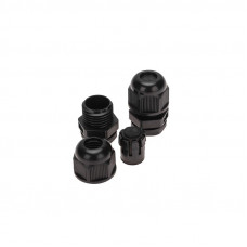 Кабельный ввод MG-12 (7,6-4,6мм) черный REXANT