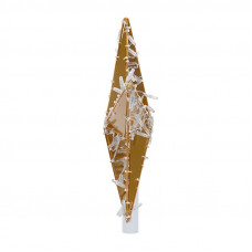 Светодиодная фигура Звезда 50 см, 80 светодиодов, с трубой и подвесом, цвет свечения теплый белый NEON-NIGHT